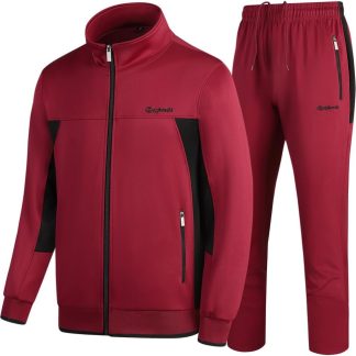 Casual Tracksuit Long Sleeve Sweatsuit Athletic Set Full image 1