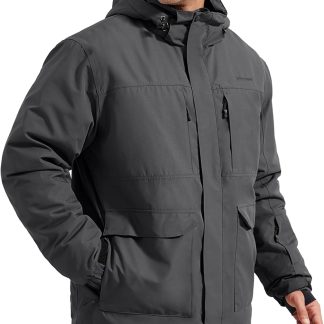 FREE SOLDIER Waterproof Ski Jacket Fleece Lined Warm Winter image 1