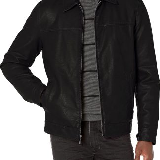 Classic Faux Leather Jacket image 1